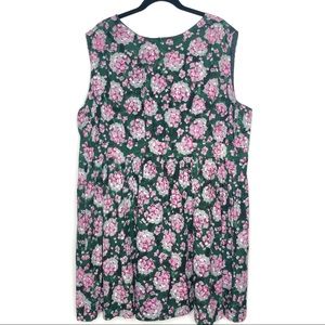 Plus Size Floral Dress by Emily And Fin - 4X - EUC - 100% Cotton